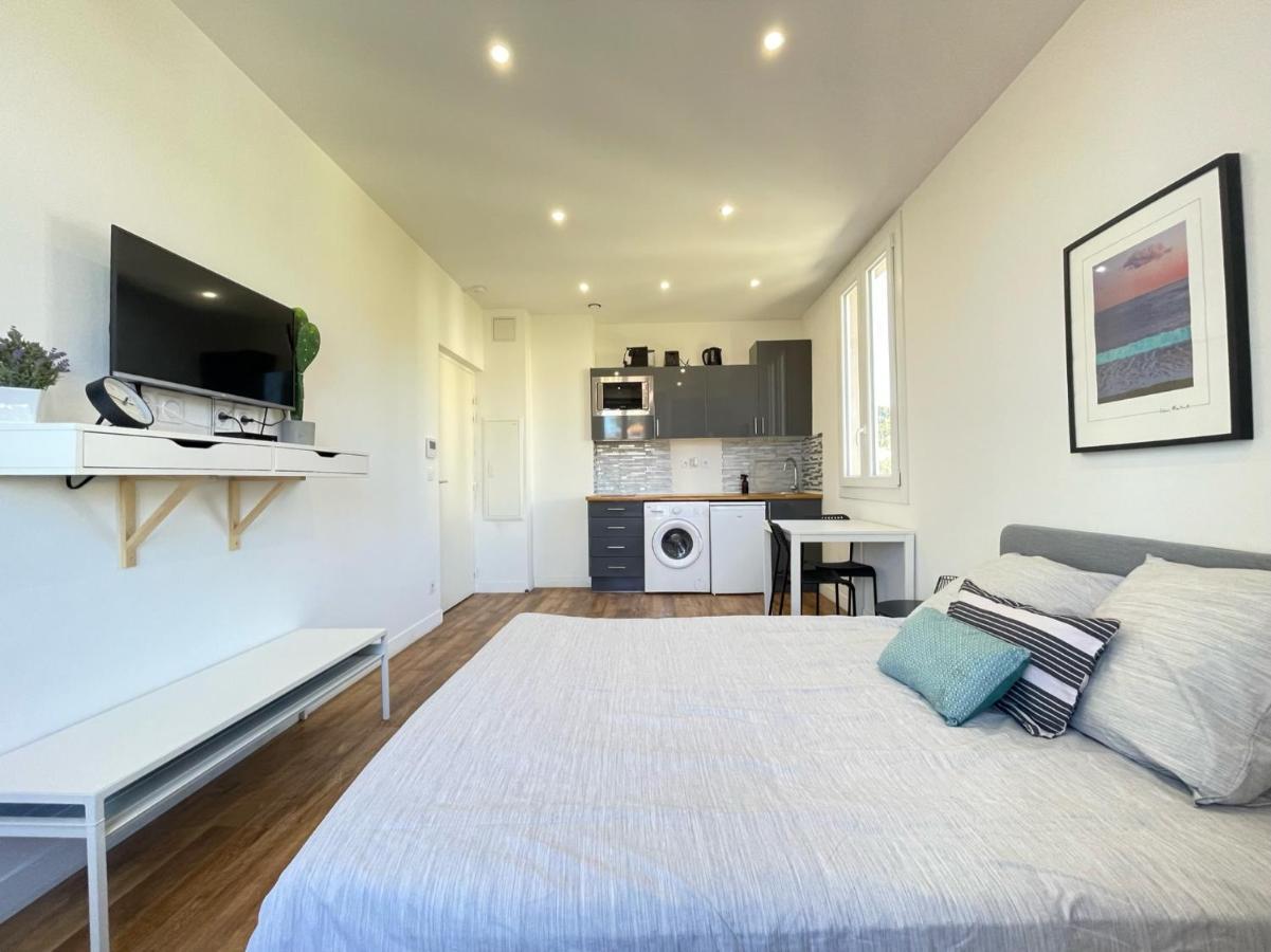 Nice Renting - Cambrai02 - Studio Beach Sea View - Ac - Promenade Des Anglais Exterior photo